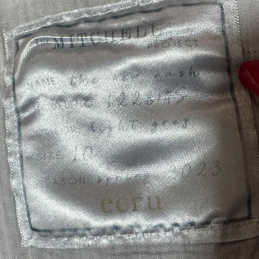 Ecru The Mitchell‎ Project NWT the new Nash gray shorts sz 10 minimalist tencel